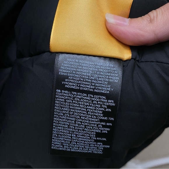 The North Face Women's Arctic Parka Down Coat TNF Black Sz XS M XL BRAND NEW - Picture 10 of 12